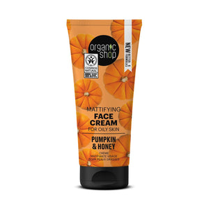 Pumpkin and Honey Mattifying Face Cream for Oily Skin 50 ml