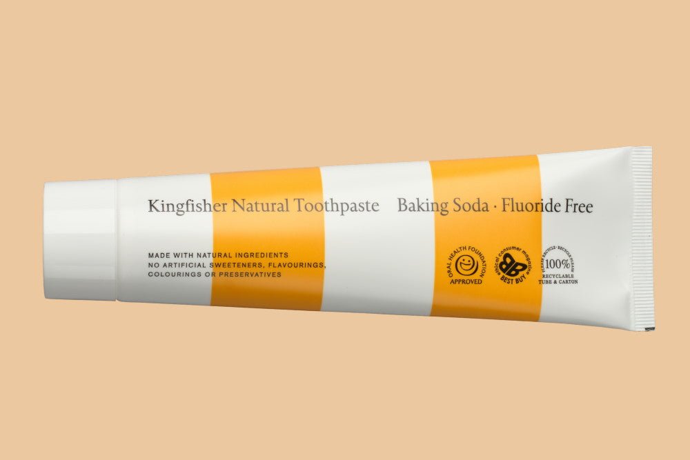 Baking Soda Toothpaste 100ml - Kingfisher - Toothpaste - Eco Natural Products