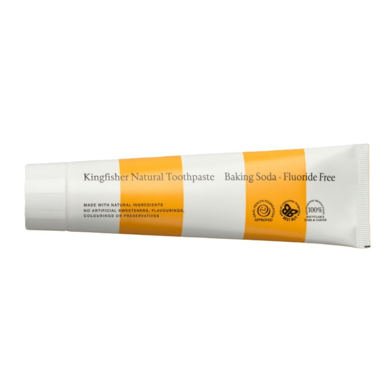 Baking Soda Toothpaste 100ml - Eco Natural Products - Kingfisher - Toothpaste