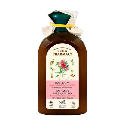 Balm for Dry and Damaged Hair Argan Oil and Pomegranate 300ml - Green Pharmacy - Conditioners - Eco Natural Products