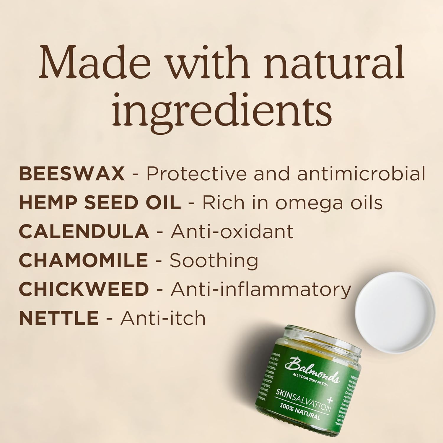 Balmonds Skin Salvation 120ml - Balmonds (PurePotions) - Ointment - Eco Natural Products