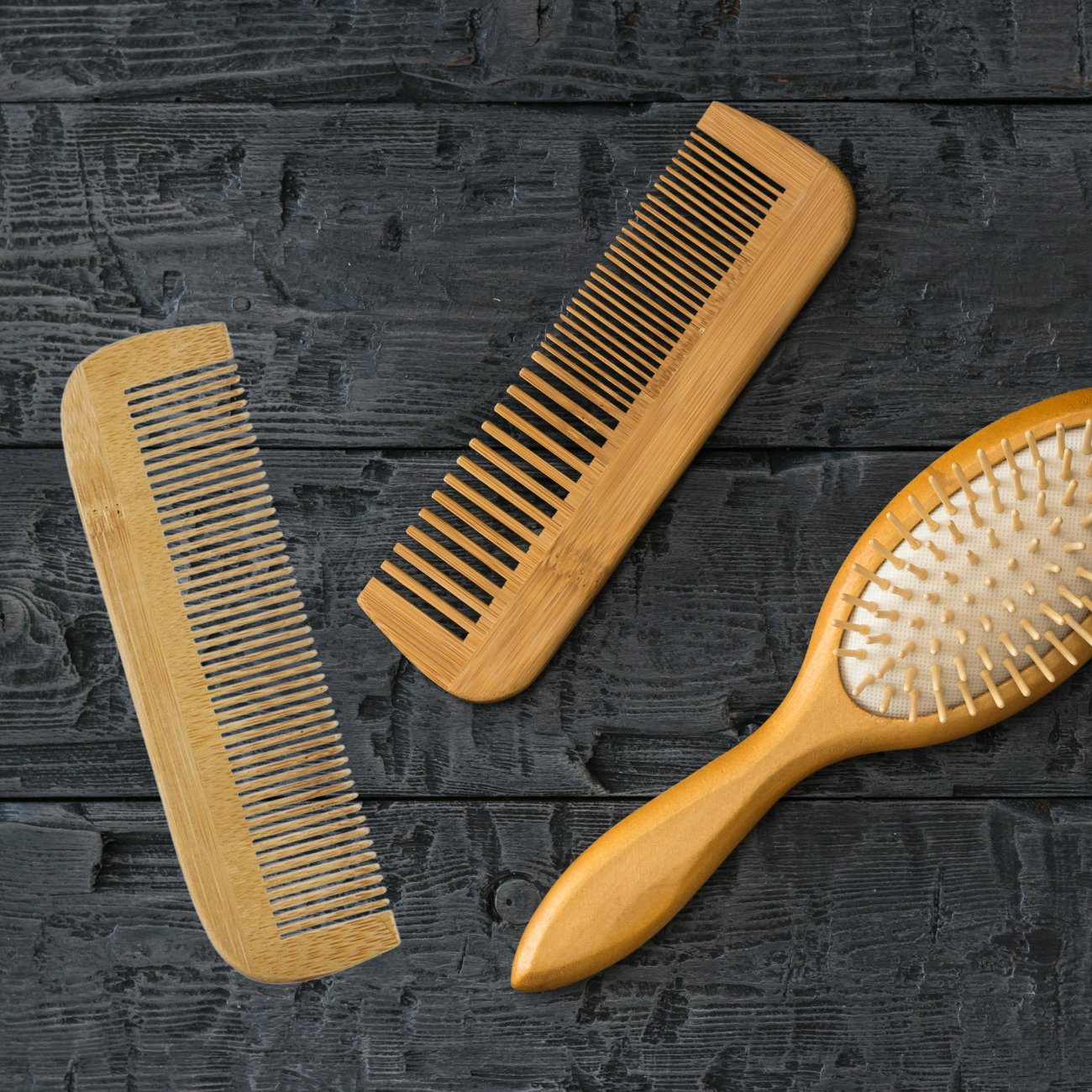 Bamboo Comb Tight Teeth - Avril - Hair Styling Products - Eco Natural Products