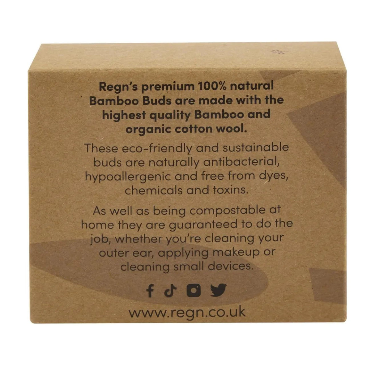 Bamboo Cotton Buds 200 Pack - Re:gn - Cotton Swabs - Re:gn