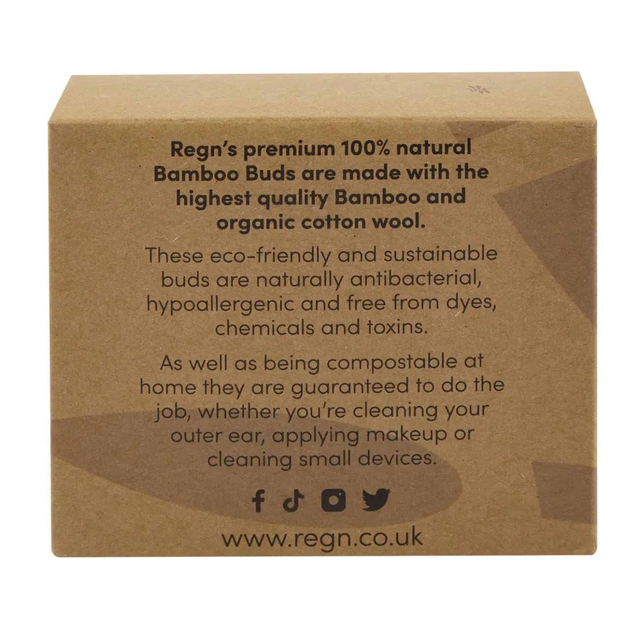 Bamboo Cotton Buds 200 Pack - Re:gn - Cotton Swabs - Re:gn