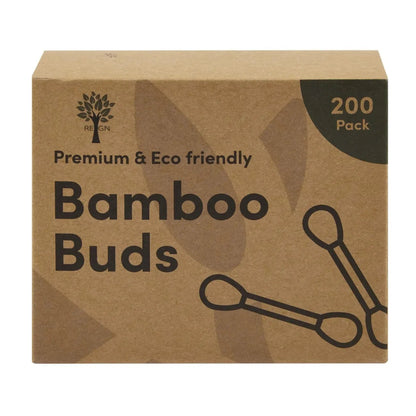 Bamboo Cotton Buds 200 Pack - Re:gn - Cotton Swabs - Re:gn