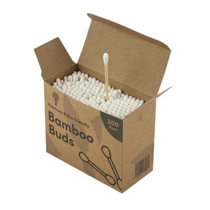 Bamboo Cotton Buds 200 Pack - Re:gn - Cotton Swabs - Re:gn