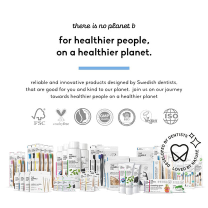 Bamboo Cotton Swabs White 100 pieces - Humble Brush - Cotton Swabs - Eco Natural Products