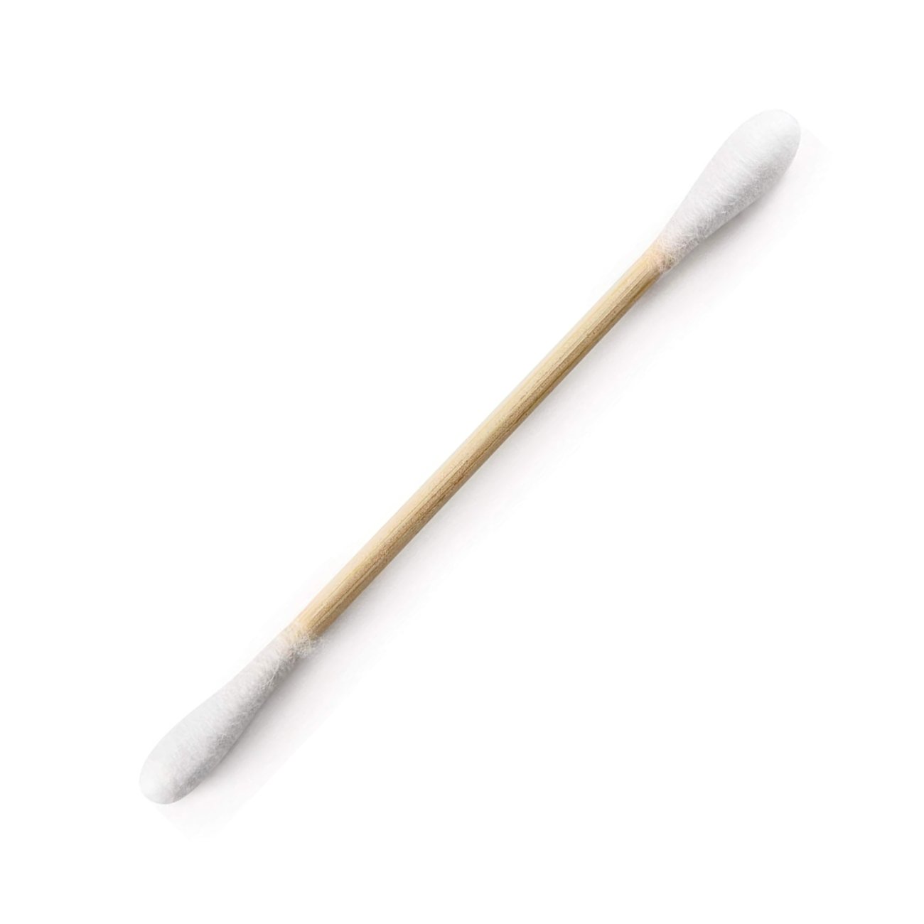 Bamboo Cotton Swabs White 100 pieces - Eco Natural Products - Humble Brush - Cotton Swabs