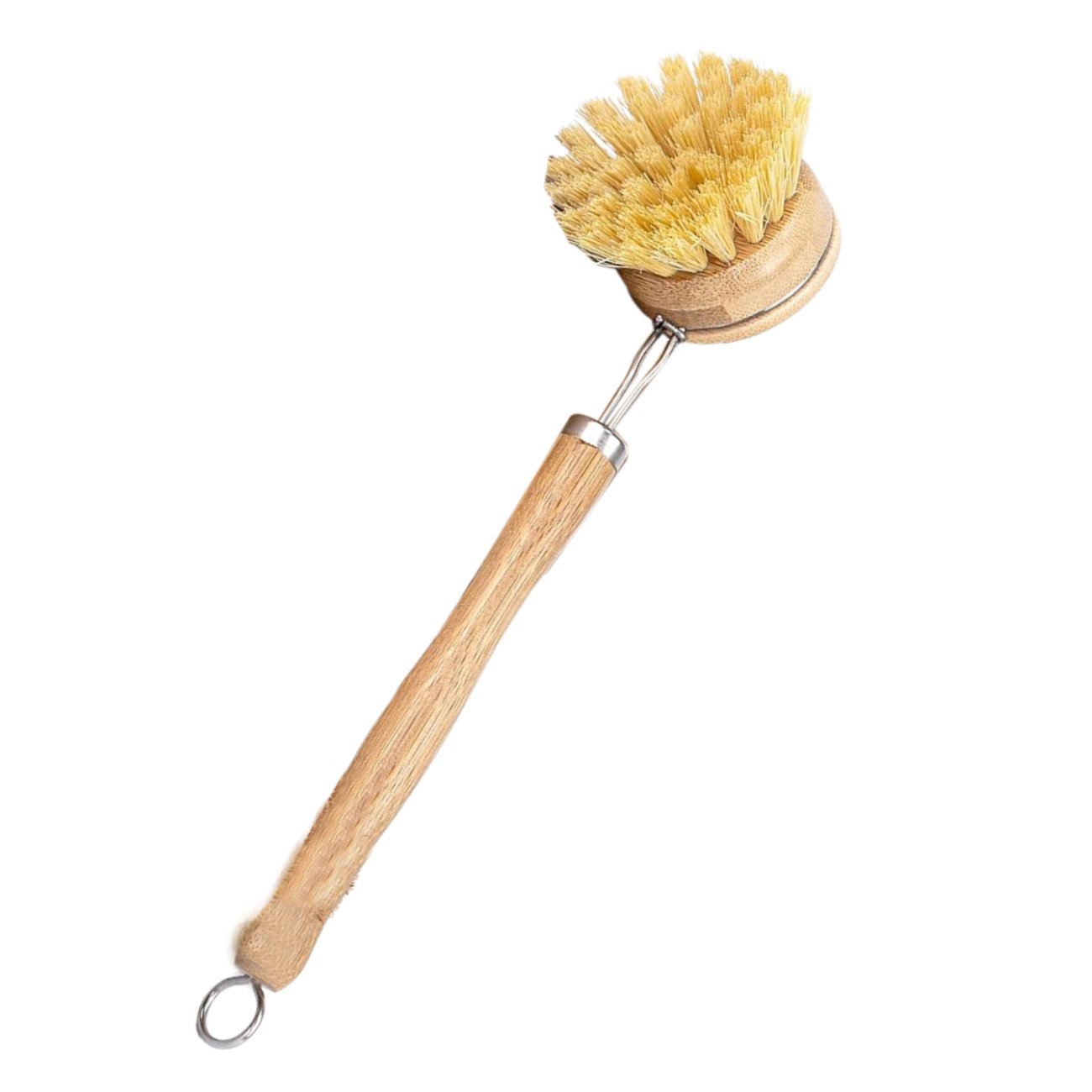 Bamboo Dish Brush Long Handle - Eco Natural Products - Washing Up Brush - Eco Natural Products
