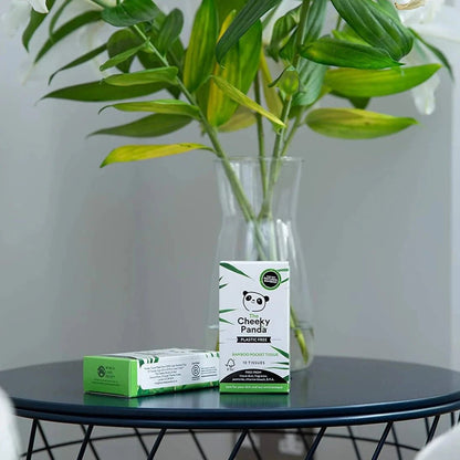Bamboo Pocket Tissue 10 Tissues - Cheeky Panda - Pocket Tissue - Eco Natural Products