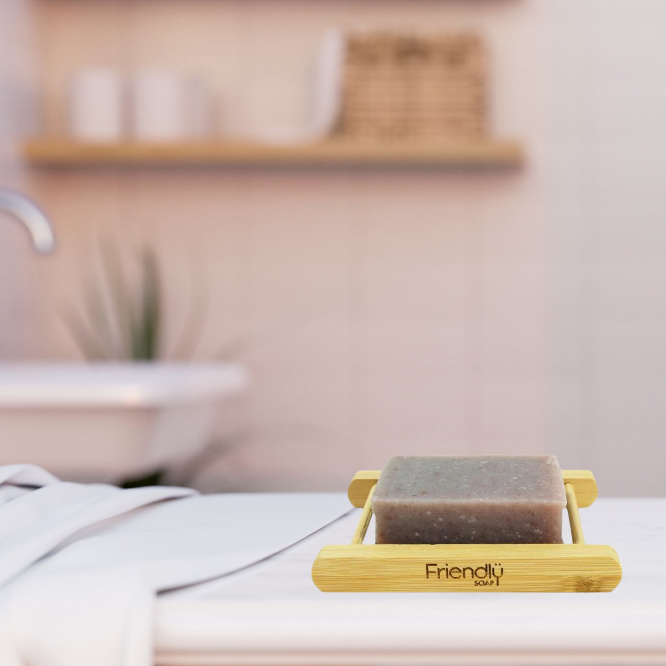 Bamboo Soap Rack - Eco Natural Products - Friendly Soap - Soap Rack