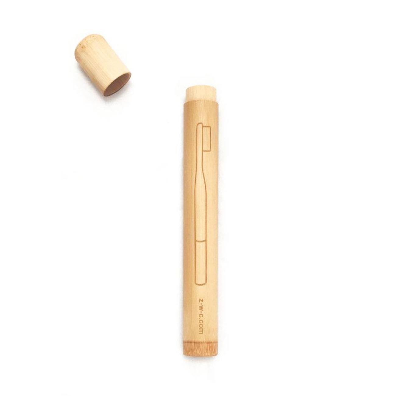 Bamboo Travel Case For Toothbrush - Zero Waste Club - Travel case for toothbrush - Eco Natural Products