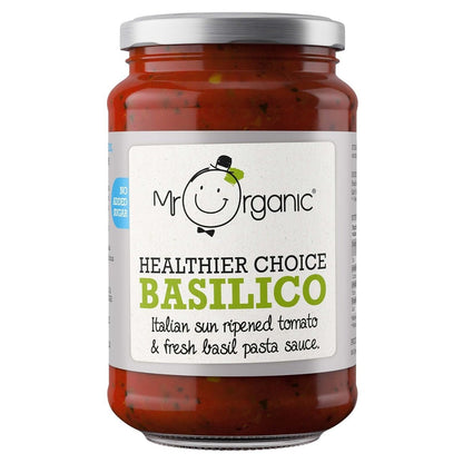 Basilico Pasta Sauce 350g - Mr Organic - Pasta Sauce - Eco Natural Products