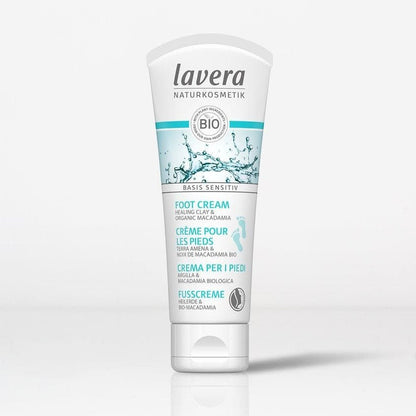 Basis Sensitiv Foot Cream 75ml - Lavera - Cream - Eco Natural Products