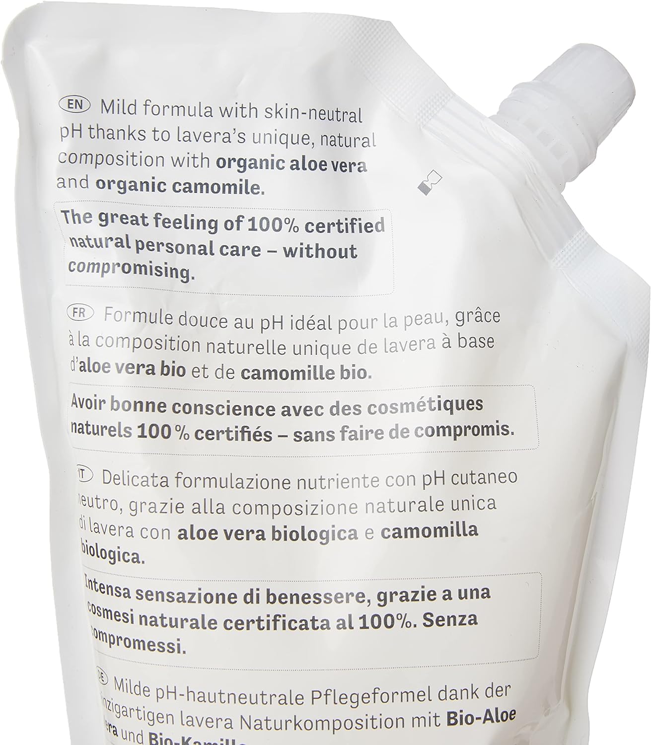 Basis Sensitiv Gentle Care Refill Pouch Hand Wash 500ml - Lavera - Hand wash - Eco Natural Products