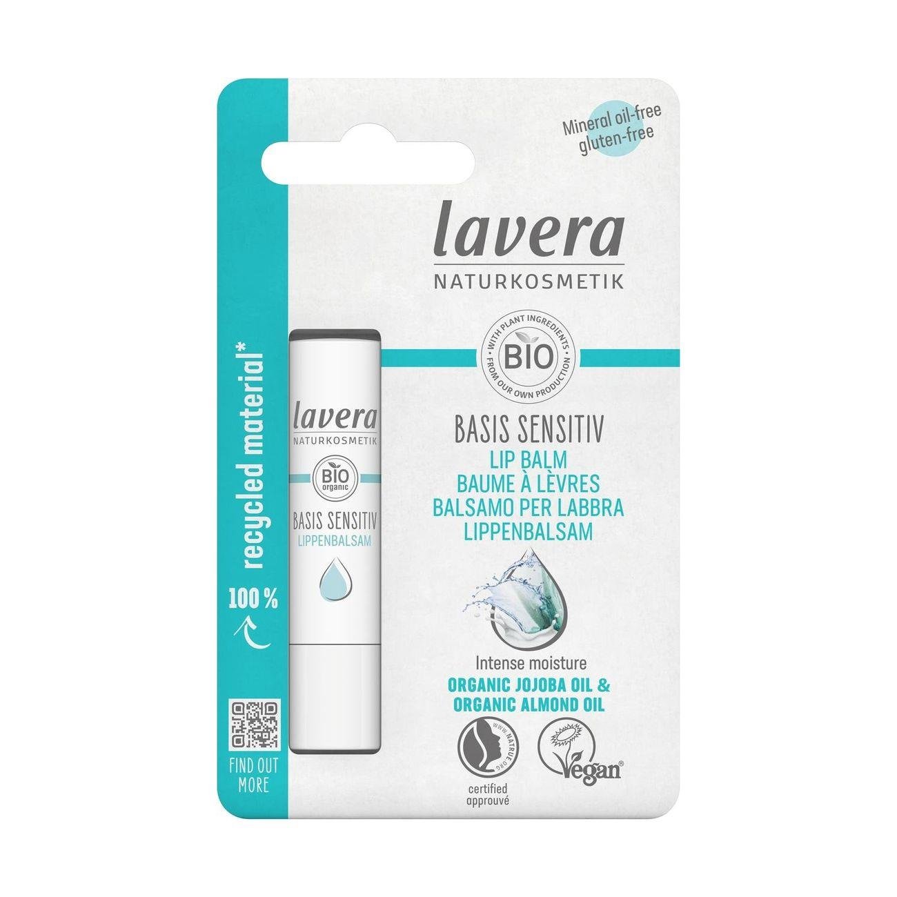 Basis Sensitiv Lip Balm 4.5g - Lavera - Lip balm - Eco Natural Products