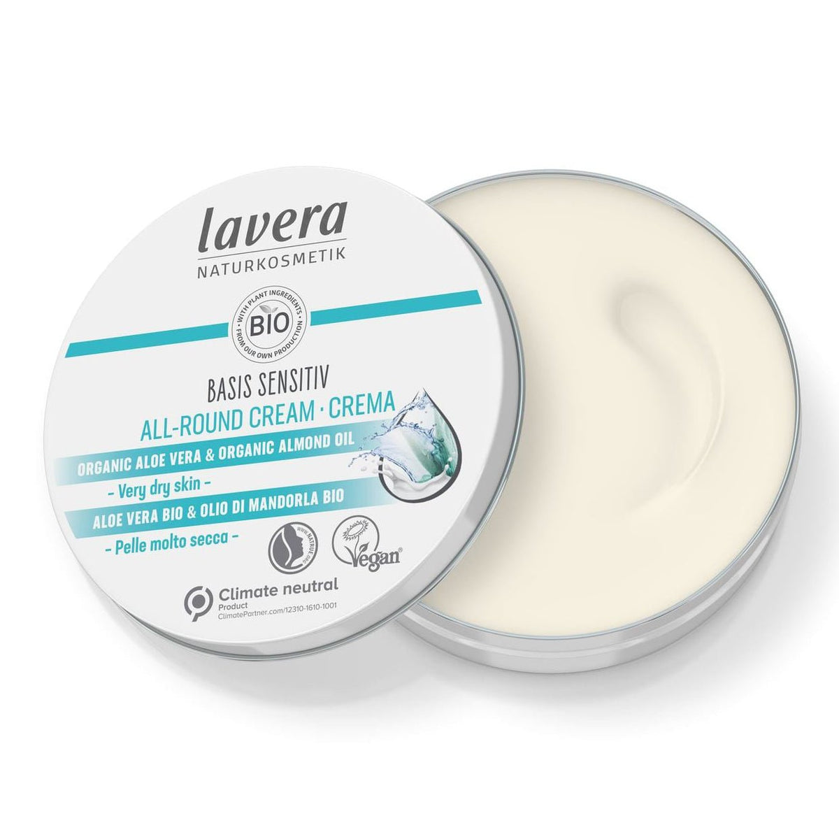 Basis Sensitive All Round Cream 150ml - Lavera - ultra - intensive care - Eco Natural Products