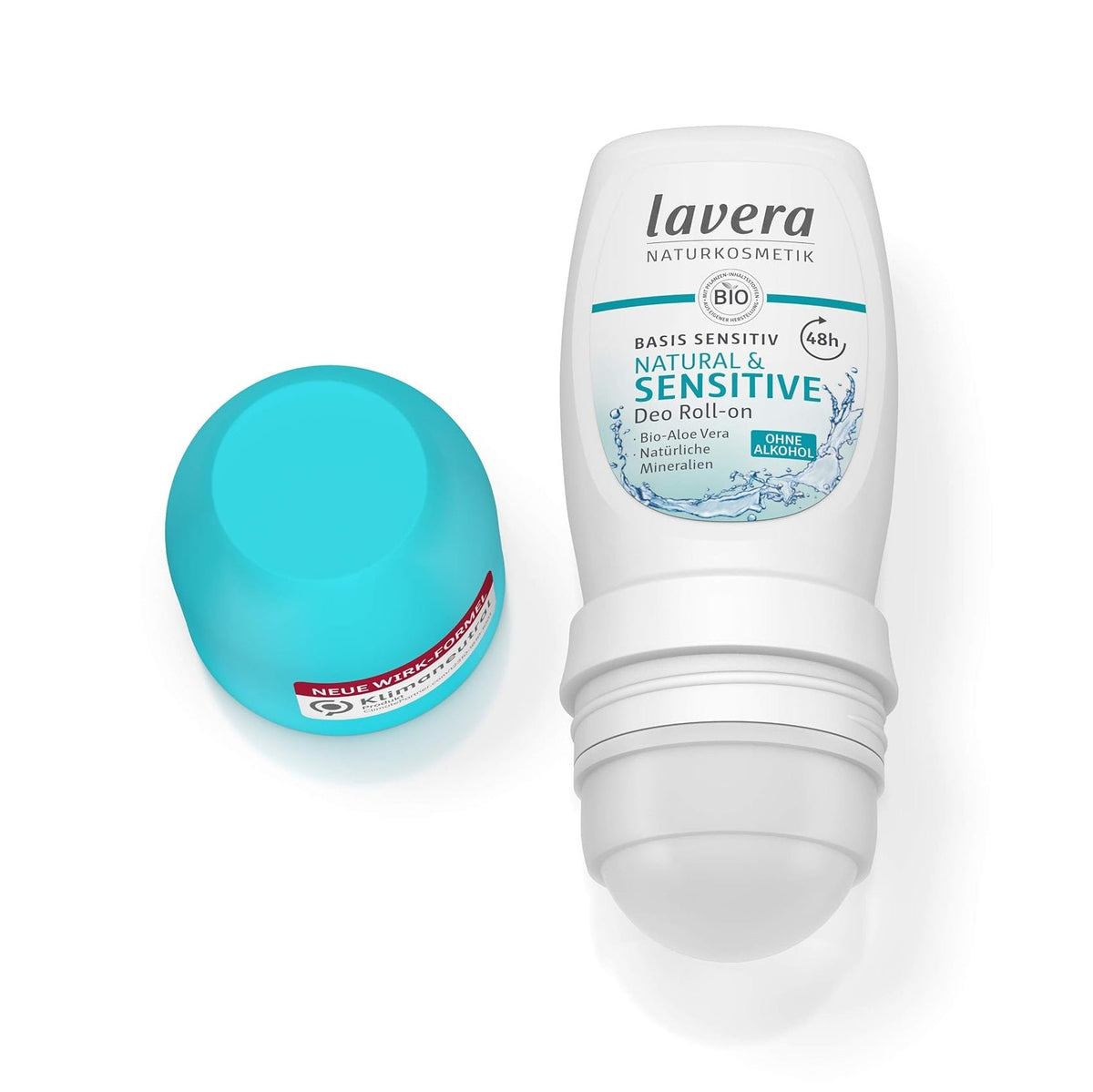 Basis Sensitive Deodorant Roll On 50ml - Lavera - Deodorants - Eco Natural Products