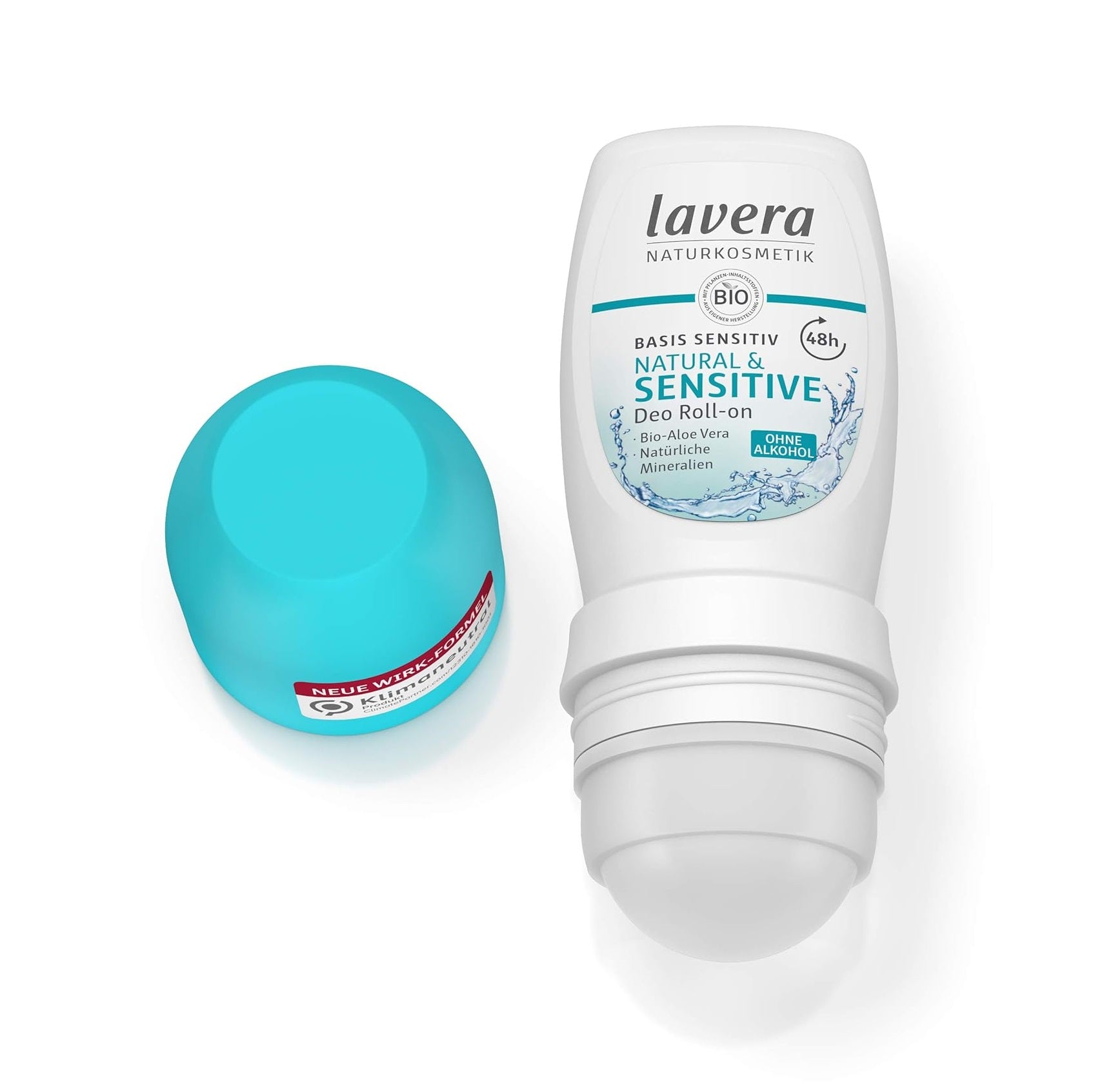 Basis Sensitive Deodorant Roll On 50ml - Lavera - Deodorants - Eco Natural Products