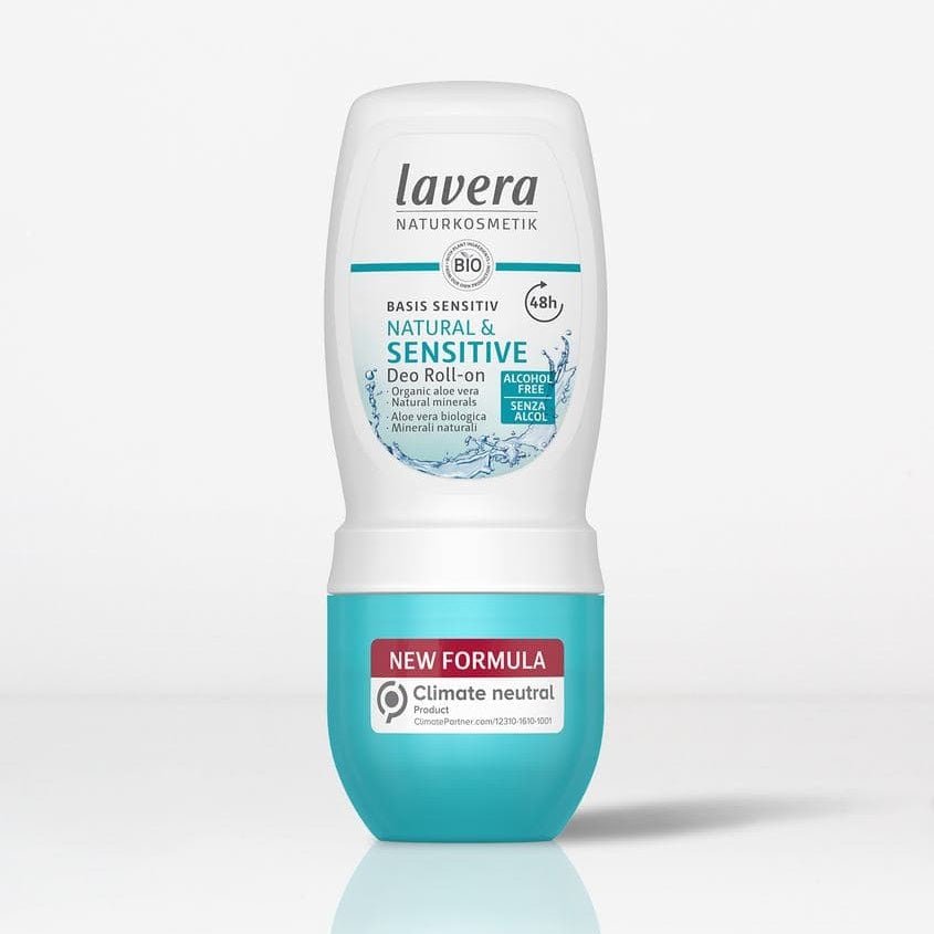 Basis Sensitive Deodorant Roll On 50ml - Lavera - Deodorants - Eco Natural Products
