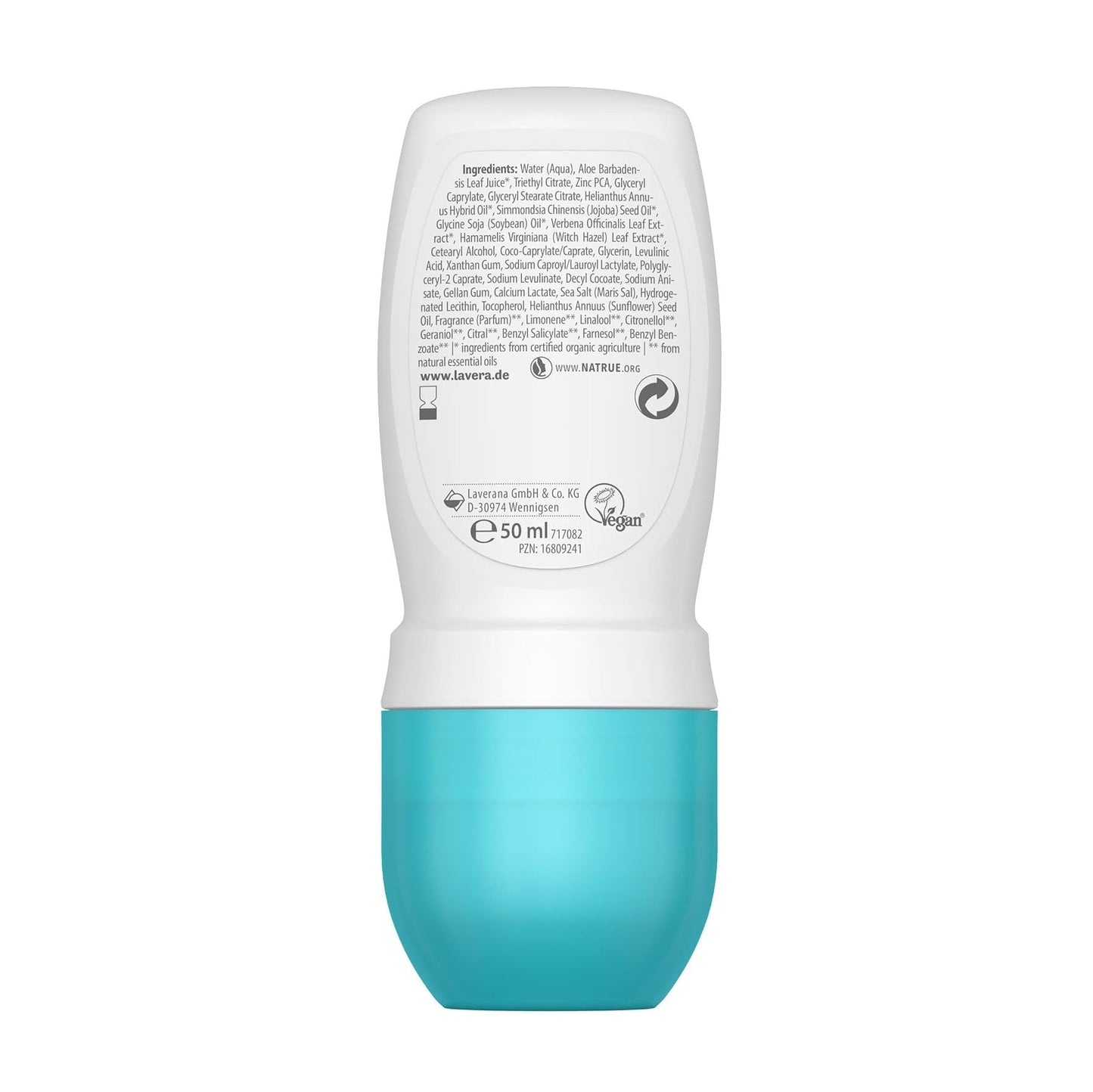 Basis Sensitive Deodorant Roll On 50ml - Lavera - Deodorants - Eco Natural Products