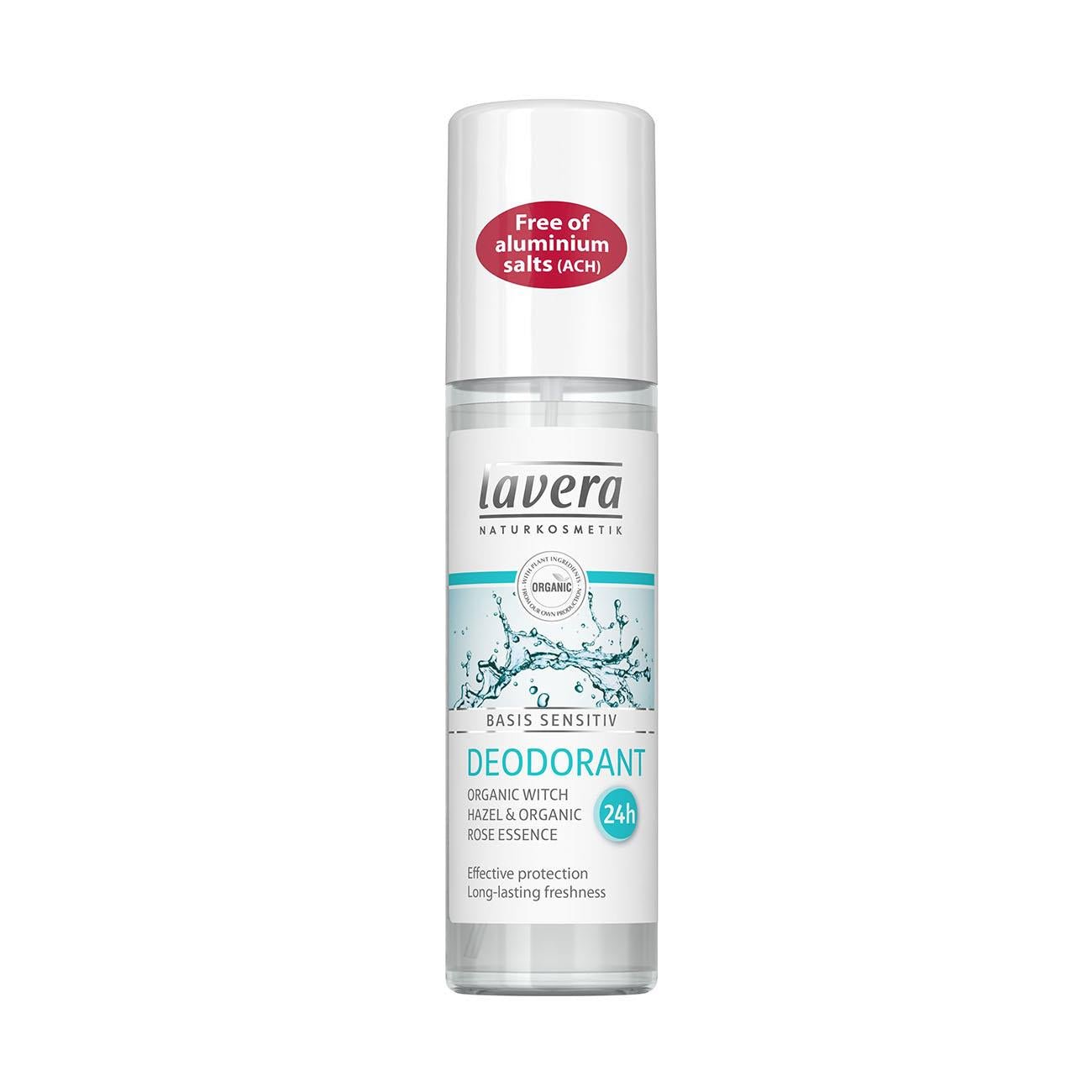 Basis Sensitive Deodorant Spray 75ml - Lavera - Deodorants - Lavera