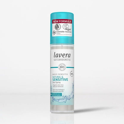 Basis Sensitive Deodorant Spray 75ml - Lavera - Deodorants - Eco Natural Products