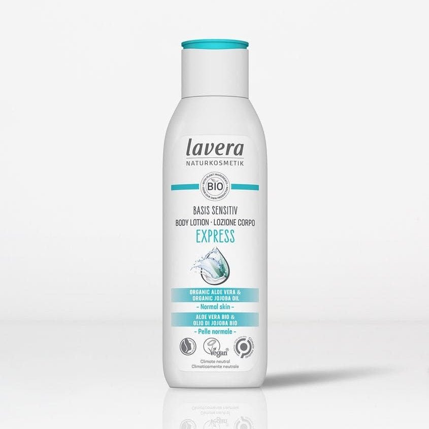 Basis Sensitive Express Body Lotion 250ml - Lavera - Body Lotion - Eco Natural Products