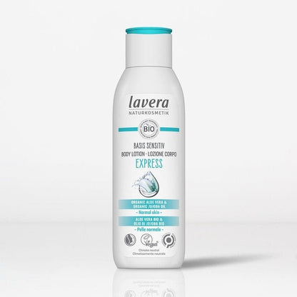 Basis Sensitive Express Body Lotion 250ml - Lavera - Body Lotion - Eco Natural Products