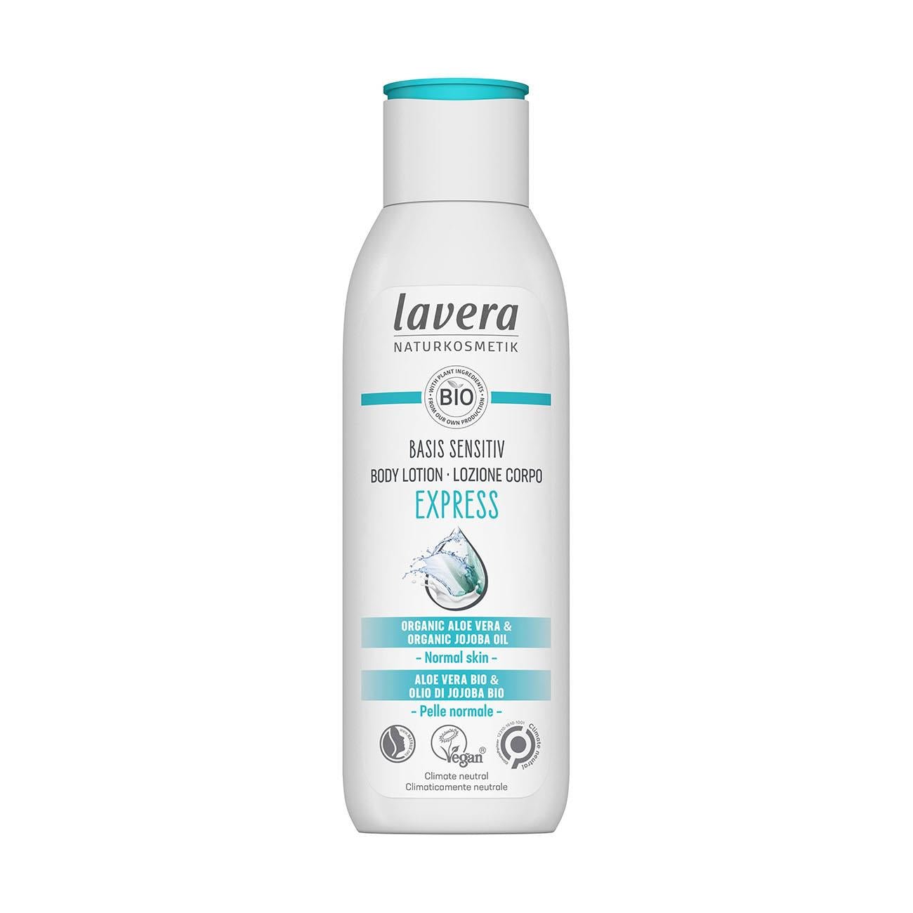 Basis Sensitive Express Body Lotion 250ml - Lavera - Body Lotion - Eco Natural Products