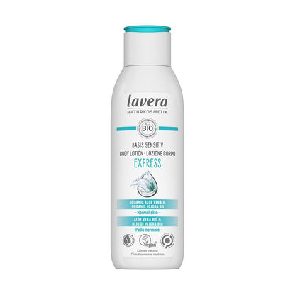 Basis Sensitive Express Body Lotion 250ml - Lavera - Body Lotion - Eco Natural Products