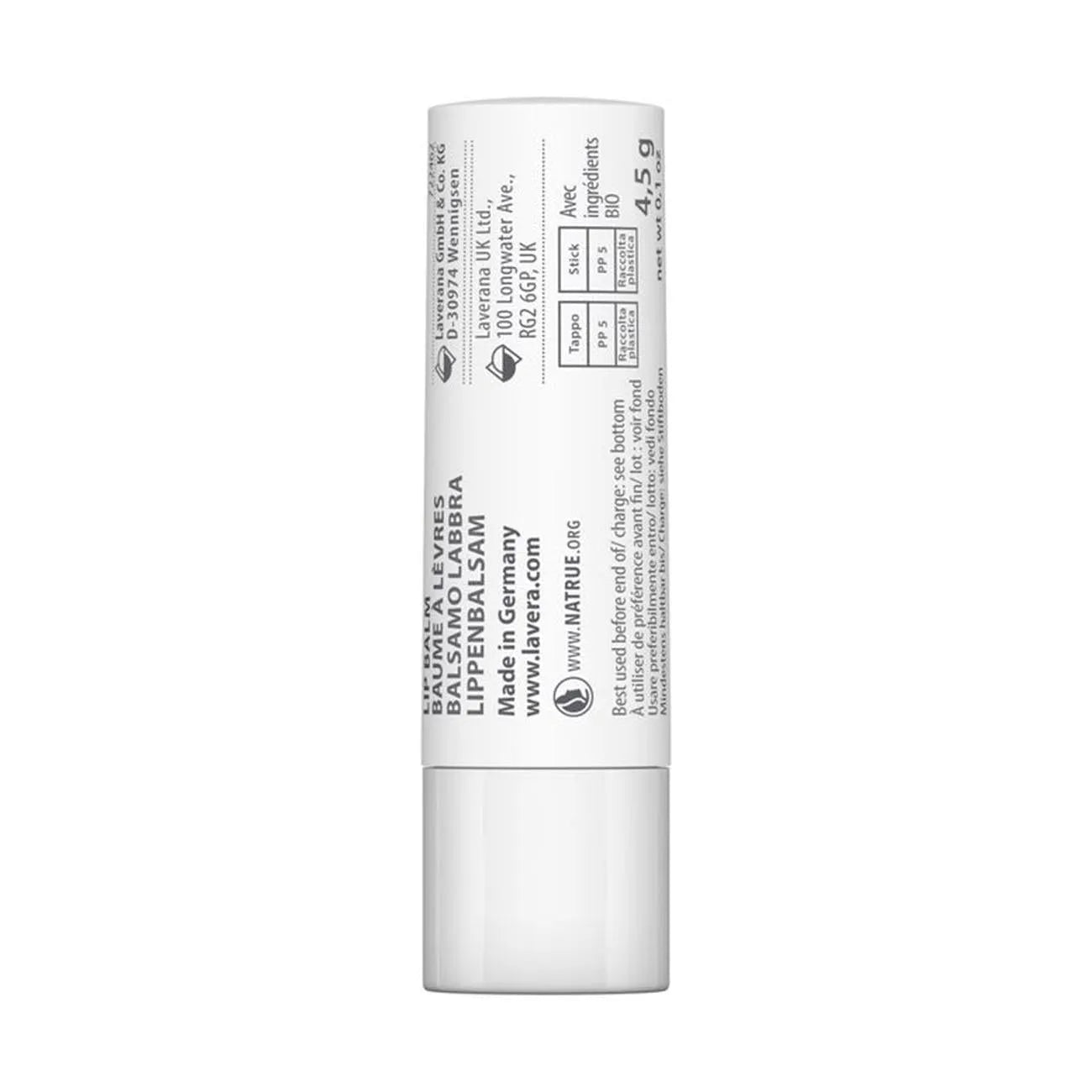Basis Sensitive Lip Balm 4.5g - Lavera - Lip Balms - Lavera