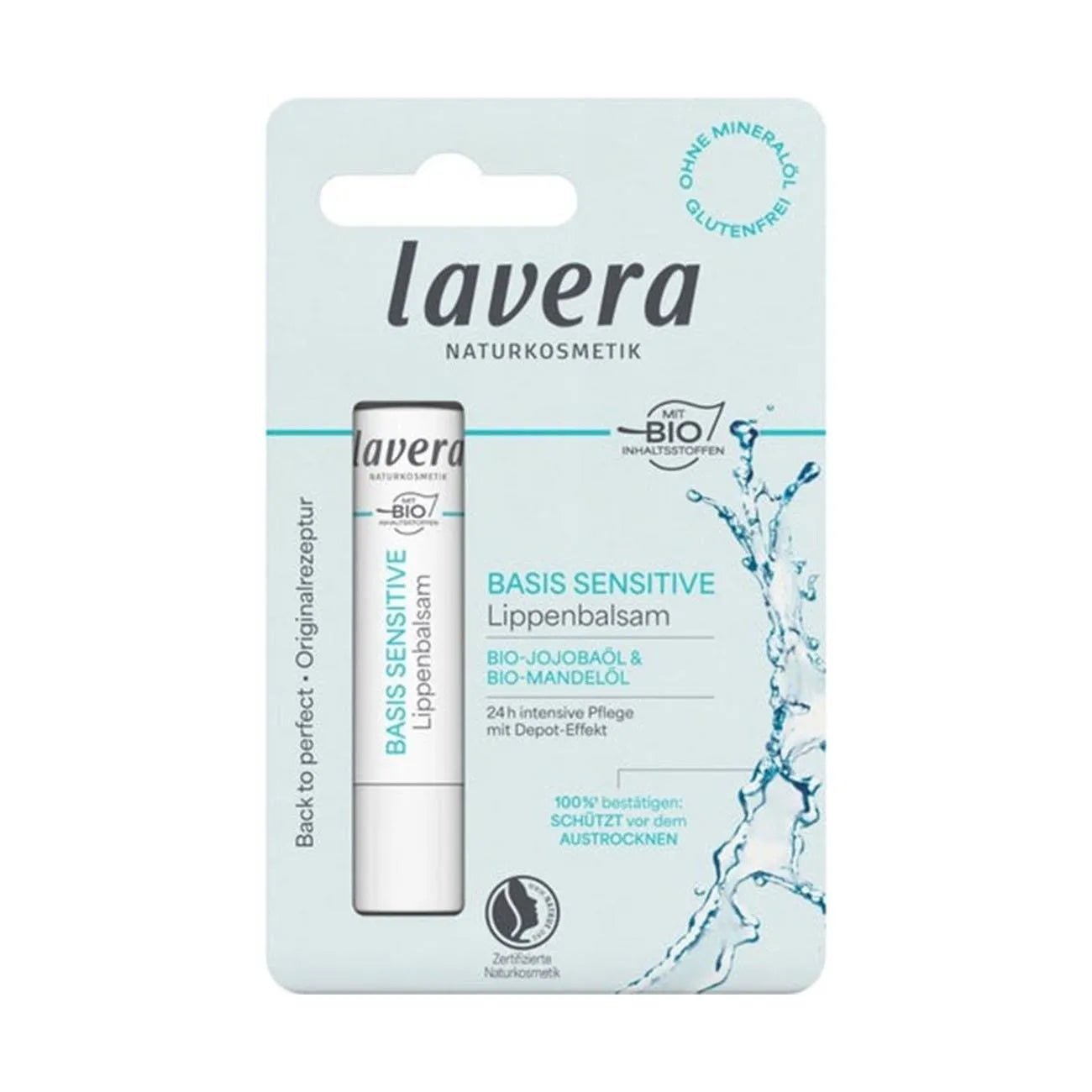 Basis Sensitive Lip Balm 4.5g - Lavera - Lip Balms - Lavera