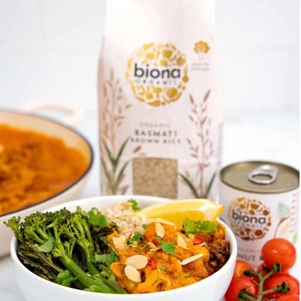Basmati Brown Rice Organic 500g - Biona - Brown Rice - Eco Natural Products