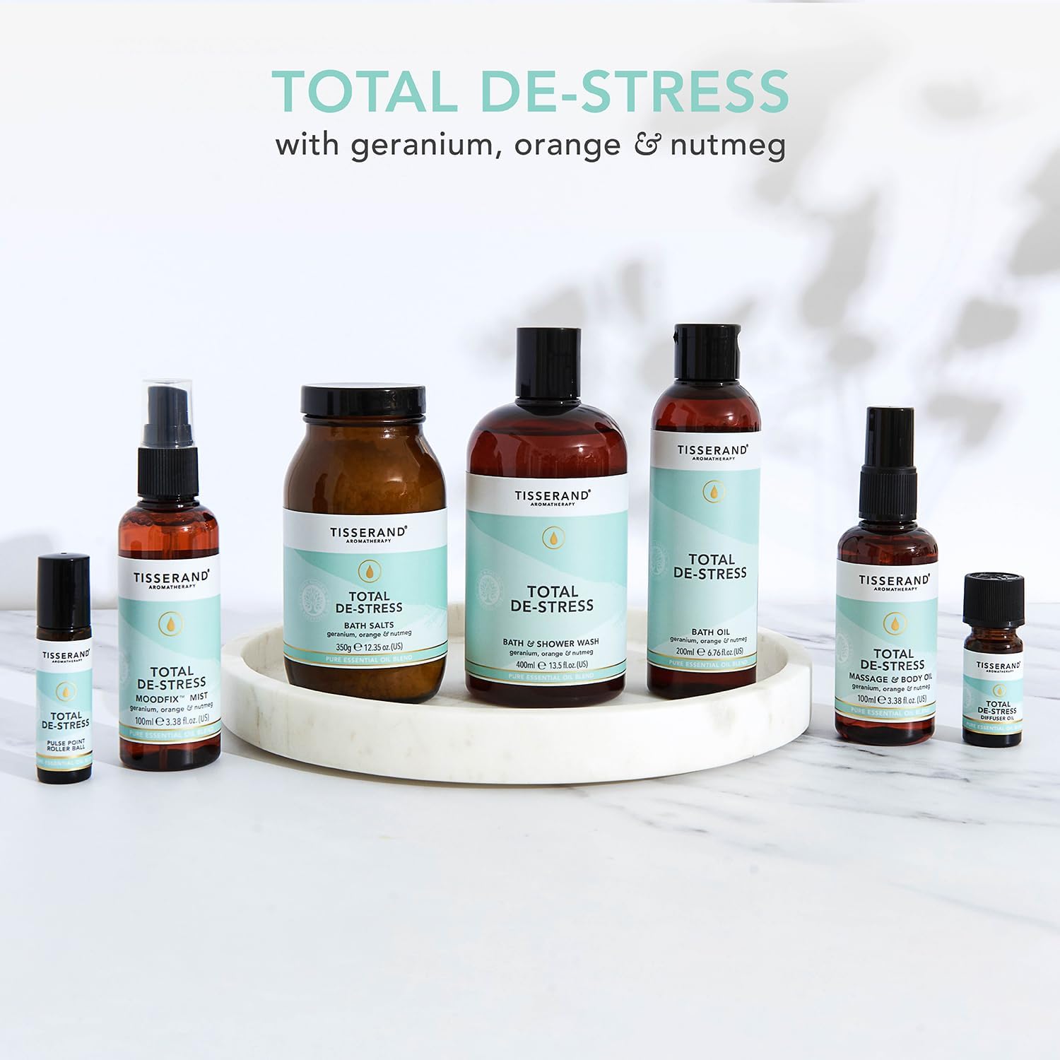 Bath Oil De - stress 100ml - Eco Natural Products - Tisserand - Bath Oil