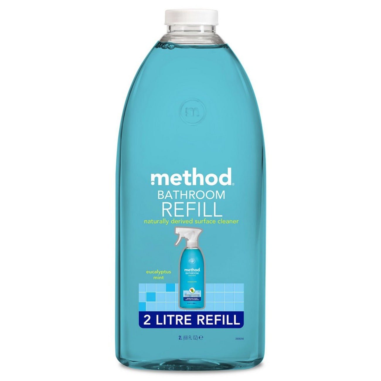 Bathroom Cleaner Refill 2L - Eco Natural Products - Method - All Purpose Cleaner