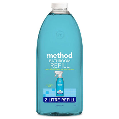 Bathroom Cleaner Refill 2L - Method - All Purpose Cleaner - Eco Natural Products