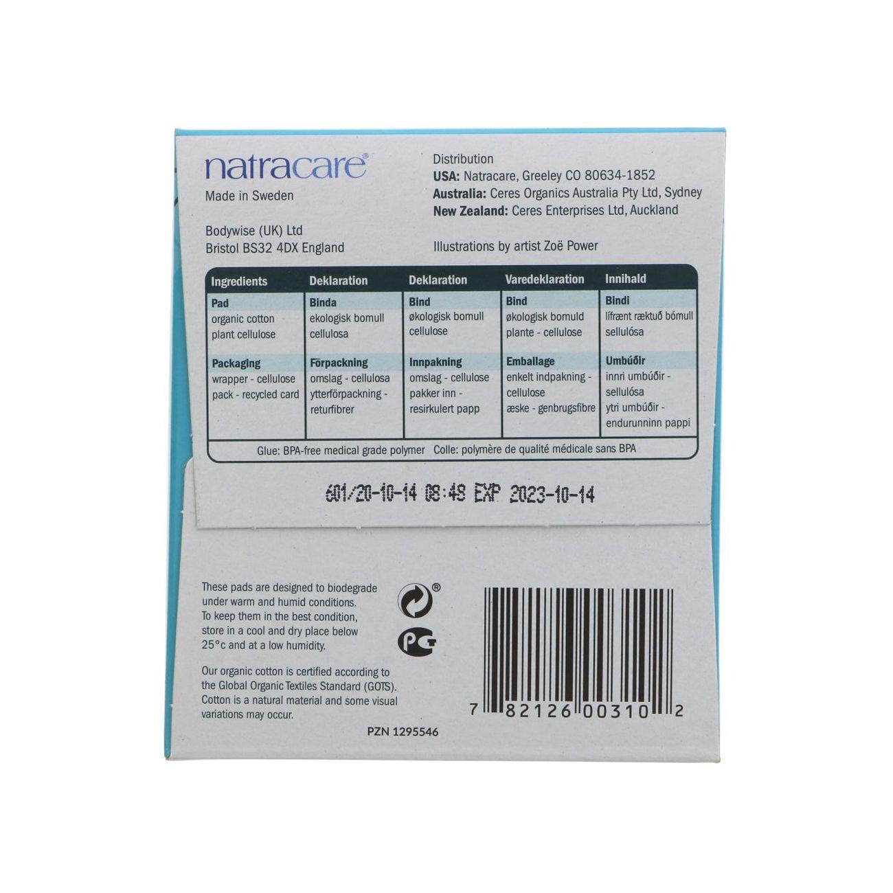 Cotton Ultra Pads 10 Long Flow Damaged Packaging