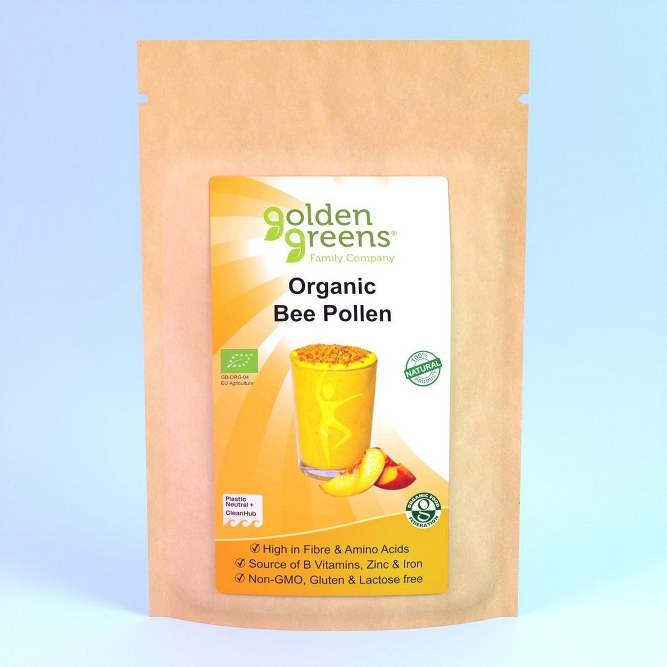 Bee Pollen 100g - Golden Greens Organic - Vitamins & Supplements - Eco Natural Products