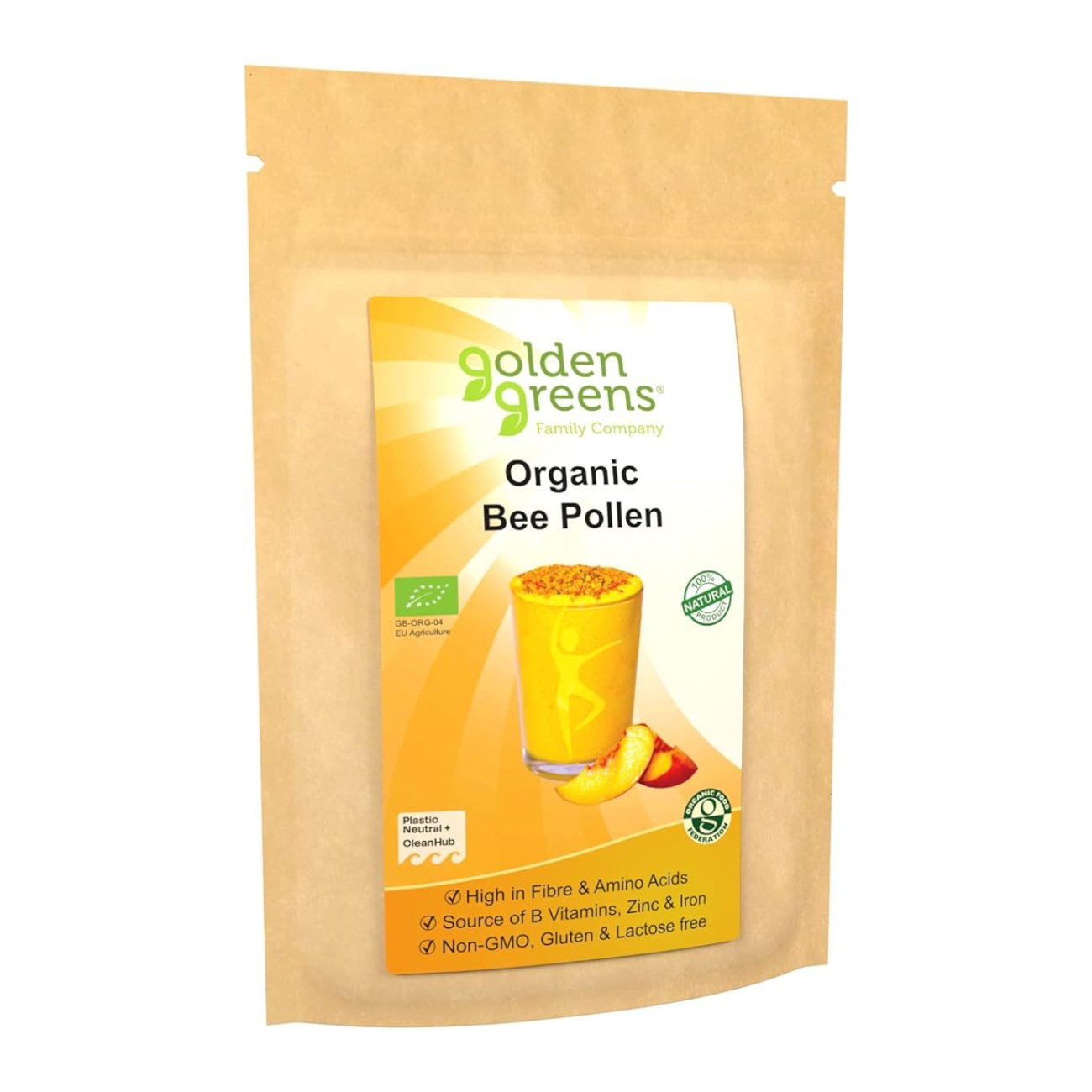 Bee Pollen 100g - Eco Natural Products - Golden Greens Organic - Vitamins & Supplements