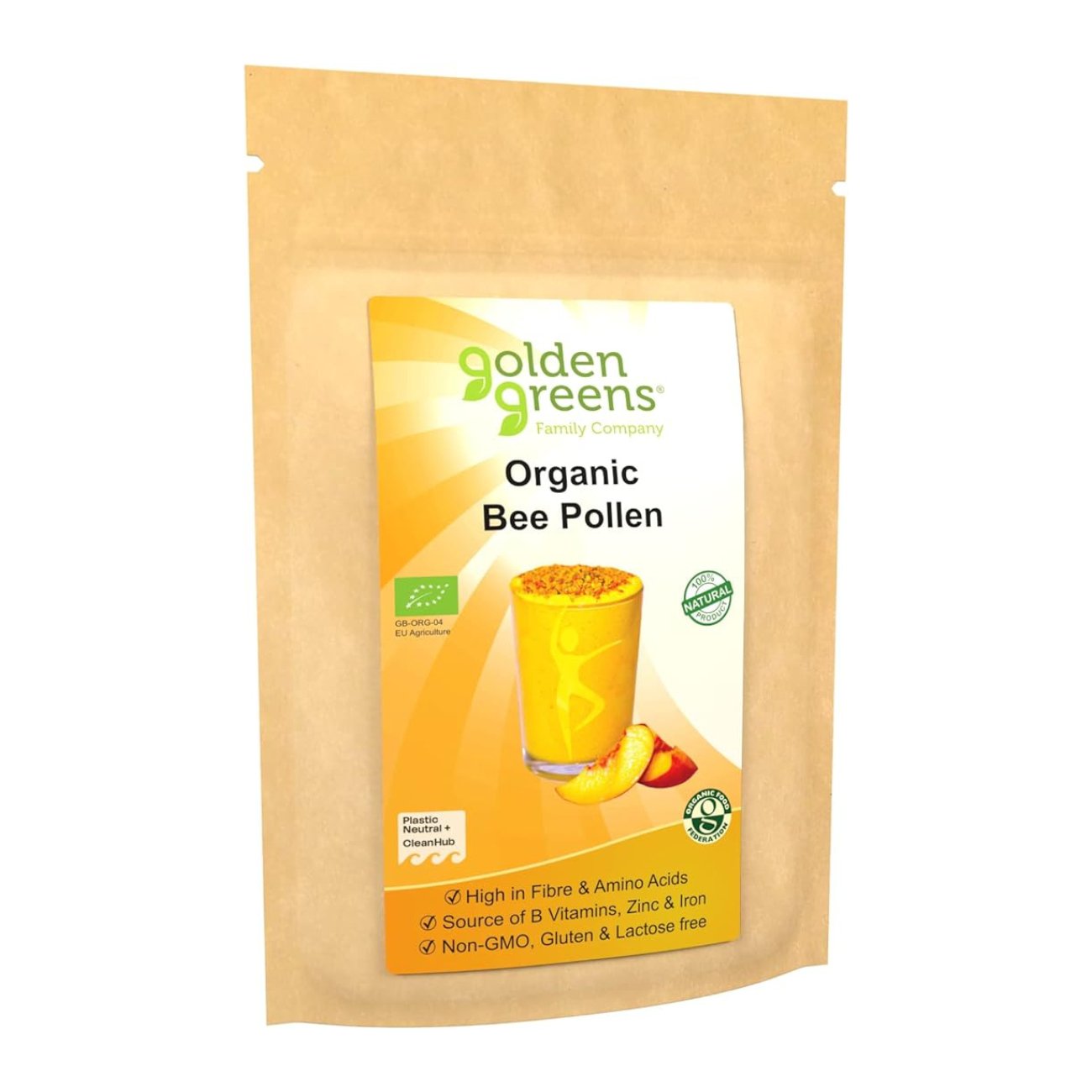 Bee Pollen 100g - Golden Greens Organic - Vitamins & Supplements - Eco Natural Products