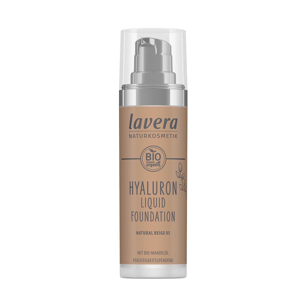 Beige 05 Hyaluron Liquid Foundation SPF15 30ml - Eco Natural Products - Lavera - Liquid foundation