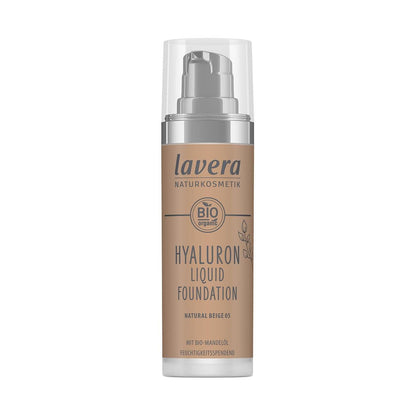Beige 05 Hyaluron Liquid Foundation SPF15 30ml - Lavera - Liquid foundation - Eco Natural Products