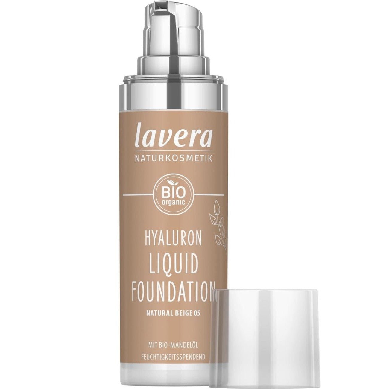 Beige 05 Hyaluron Liquid Foundation SPF15 30ml - Lavera - Liquid foundation - Eco Natural Products