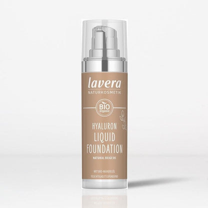 Beige 05 Hyaluron Liquid Foundation SPF15 30ml - Lavera - Liquid foundation - Eco Natural Products