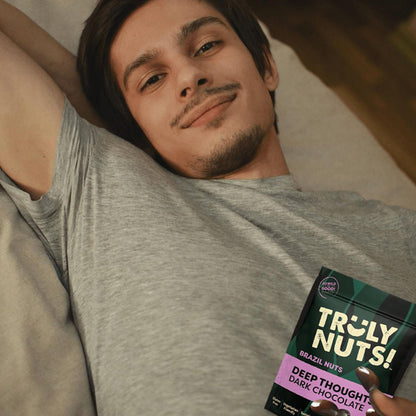 Belgian Dark Chocolate Brazil Nuts 120g - Truly Nuts! - Chocolate - Eco Natural Products