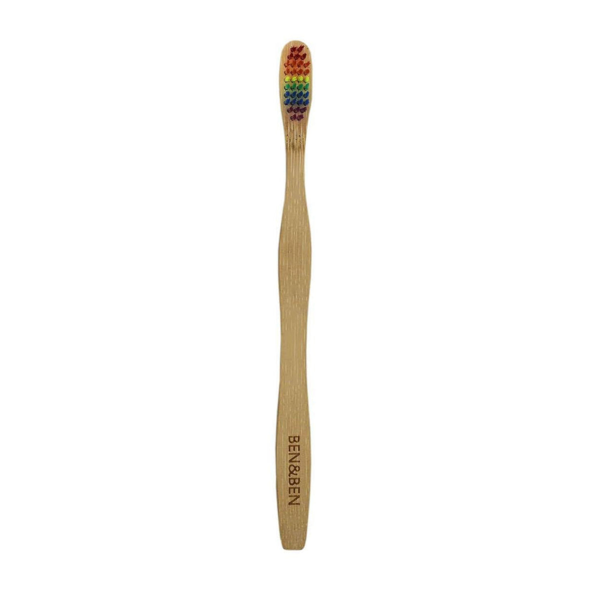 Ben & Anna Equality Bamboo Toothbrush in Ben & Ben design, front