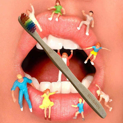 Ben & Ben Equality Bamboo Toothbrush - Ben & Anna - Toothbrush - Eco Natural Products