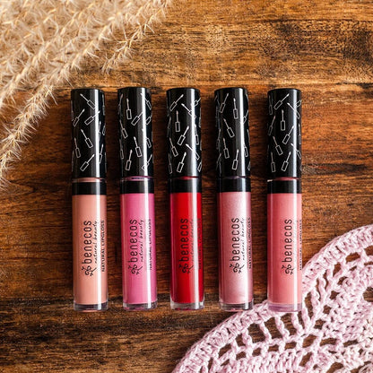 Benecos Natural Lip Gloss Rose 5ml - Benecos - Lip Gloss - Eco Natural Products