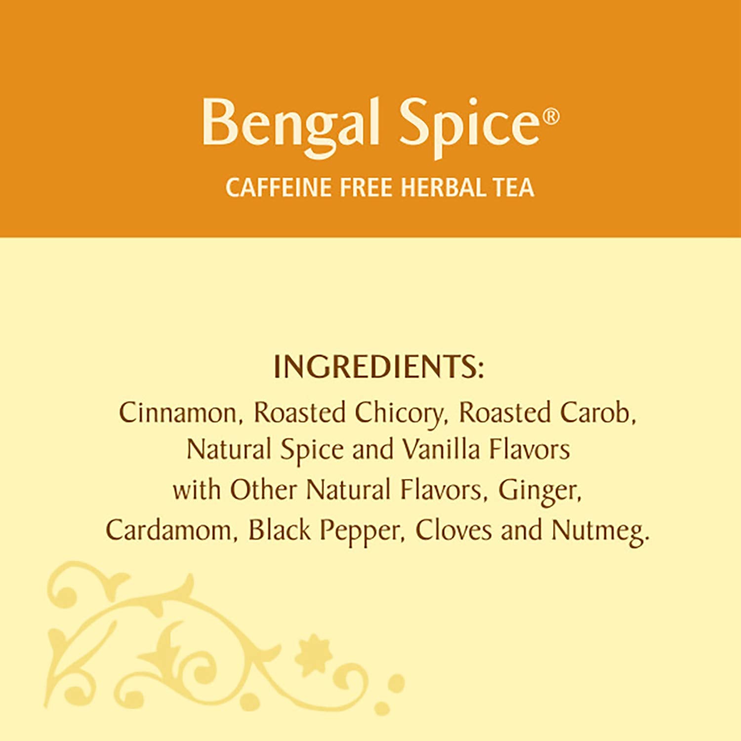 Bengal Spice Herbal Tea 20 Bags - Eco Natural Products - Celestial Seasonings - Herbal Tea